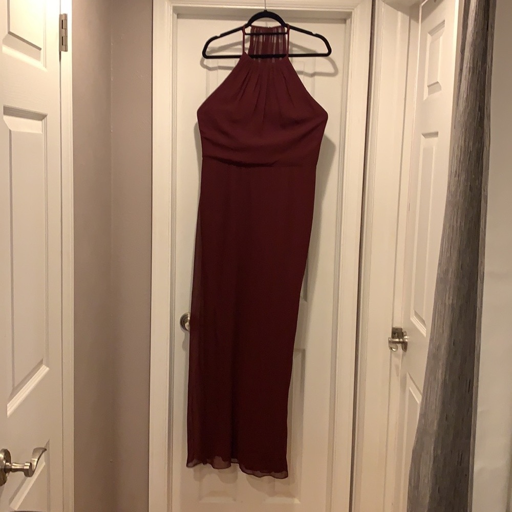 Bill Levkoff High Neck Bridesmaids Dress - ALTERED